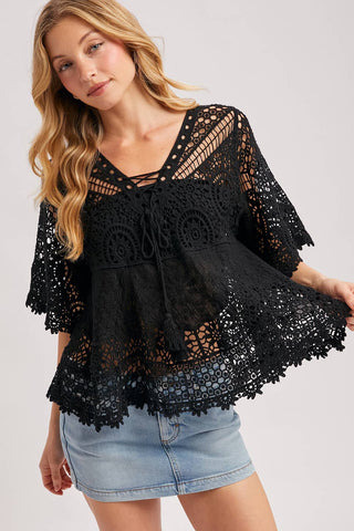 The Willow Lace Daydream Top
