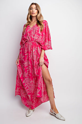 Pink Paradise Maxi Dress