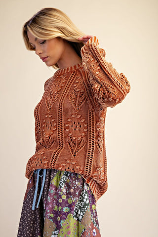 Autumn Heirloom Knit Sweater