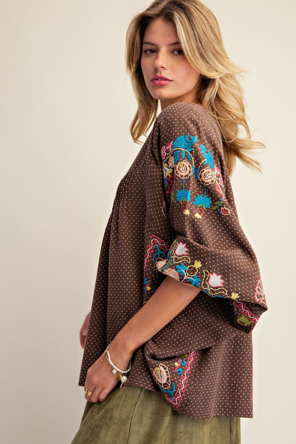Mocha Meadow Dreams Top