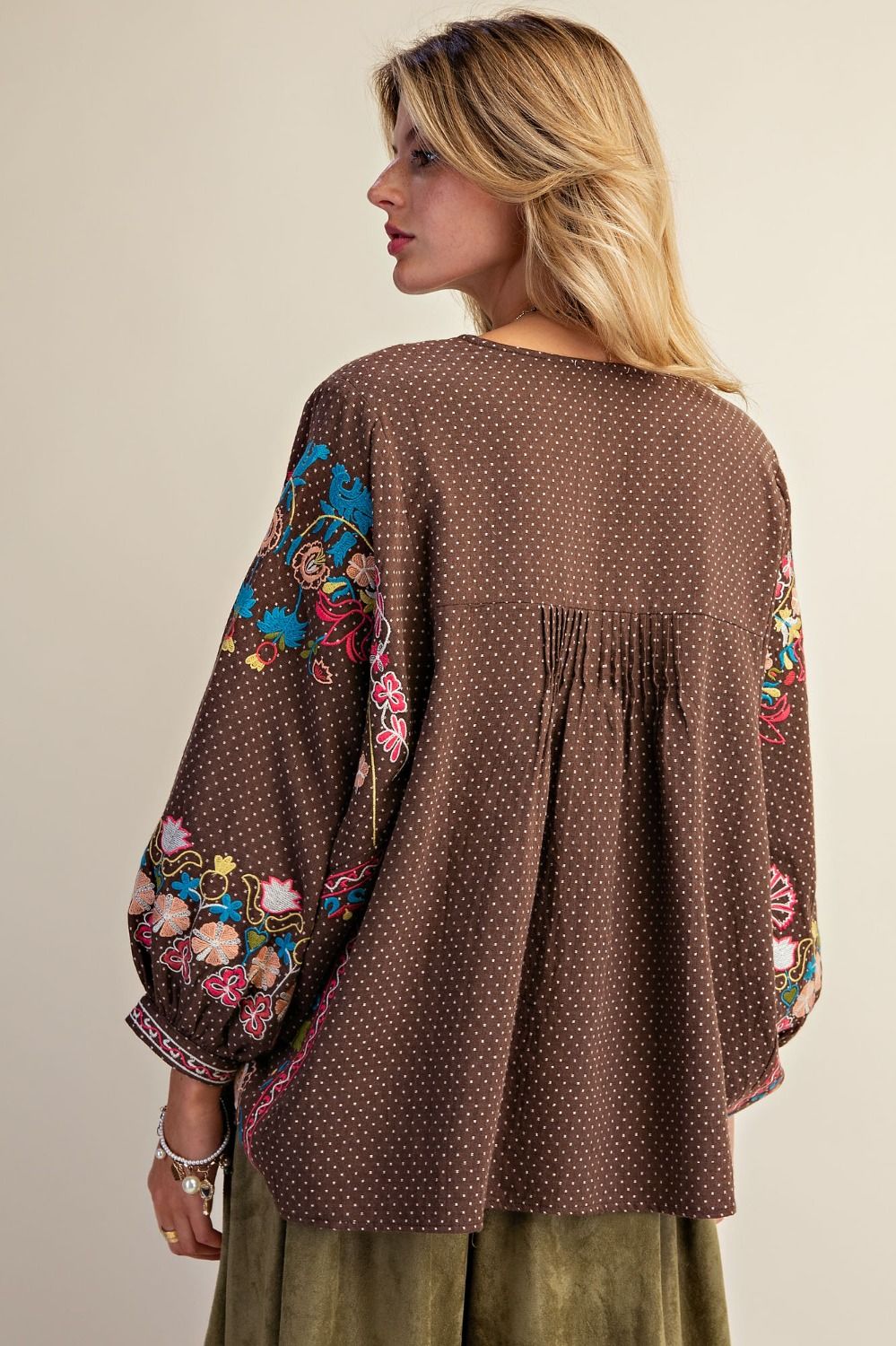 Mocha Meadow Dreams Top