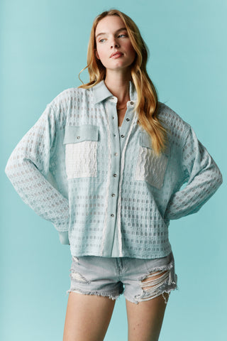The Sea Glass Breeze Button-Up