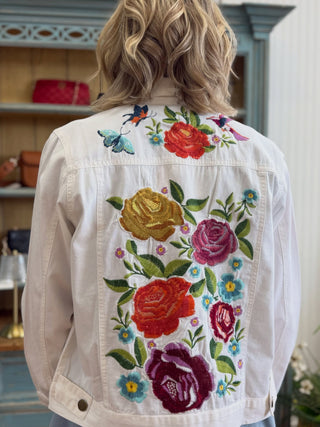 Blooming Grace Denim Jacket