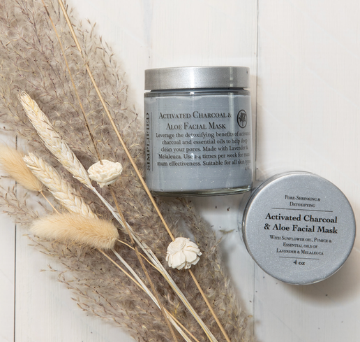 Aloe/Charcoal Face Mask