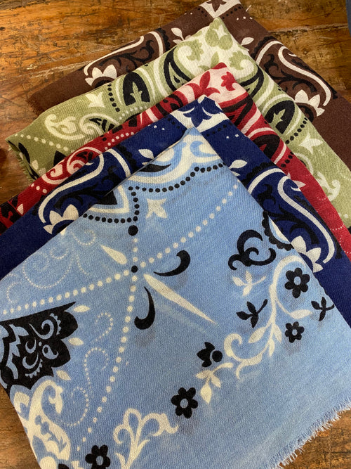 Cashmere Bandanas