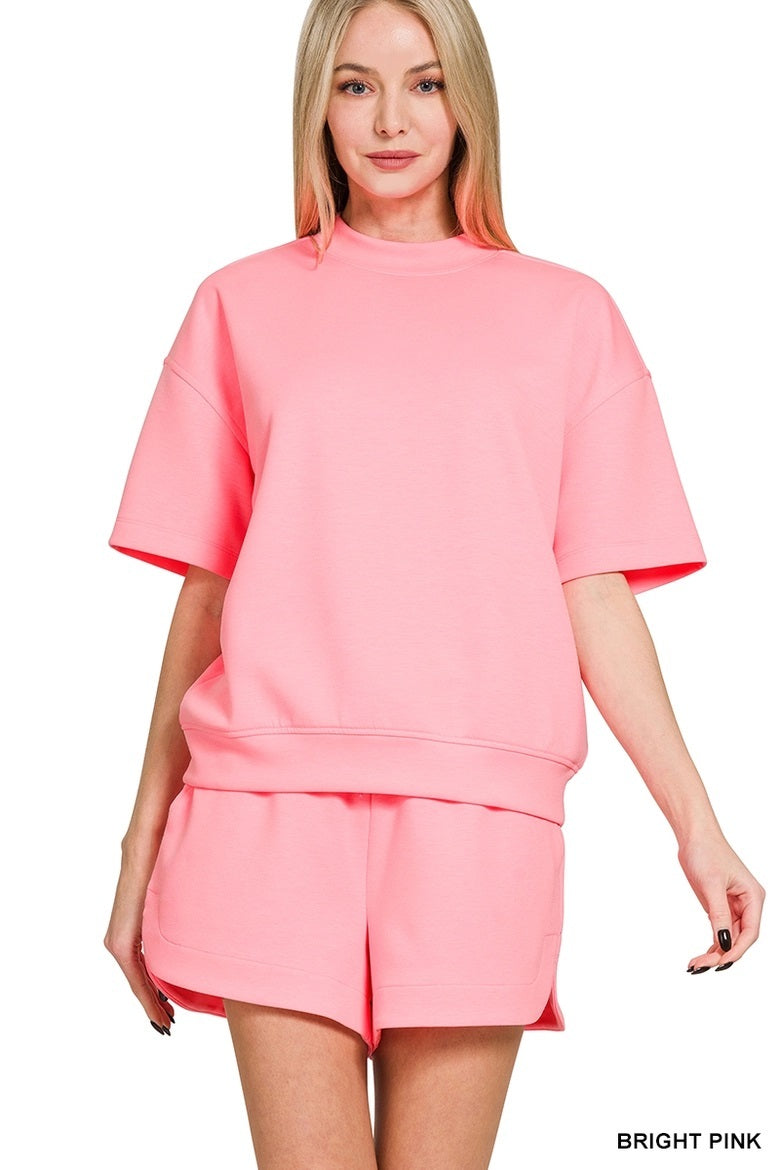 Scuba short sleeve & dolphin shorts set