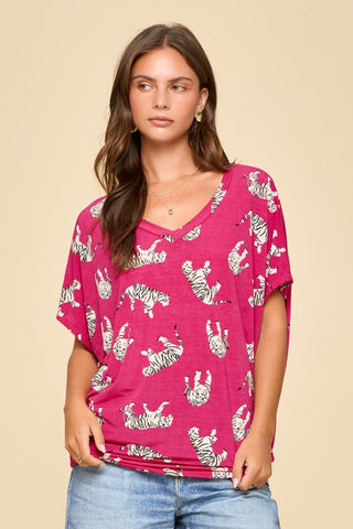 Wild Side Tiger Tee